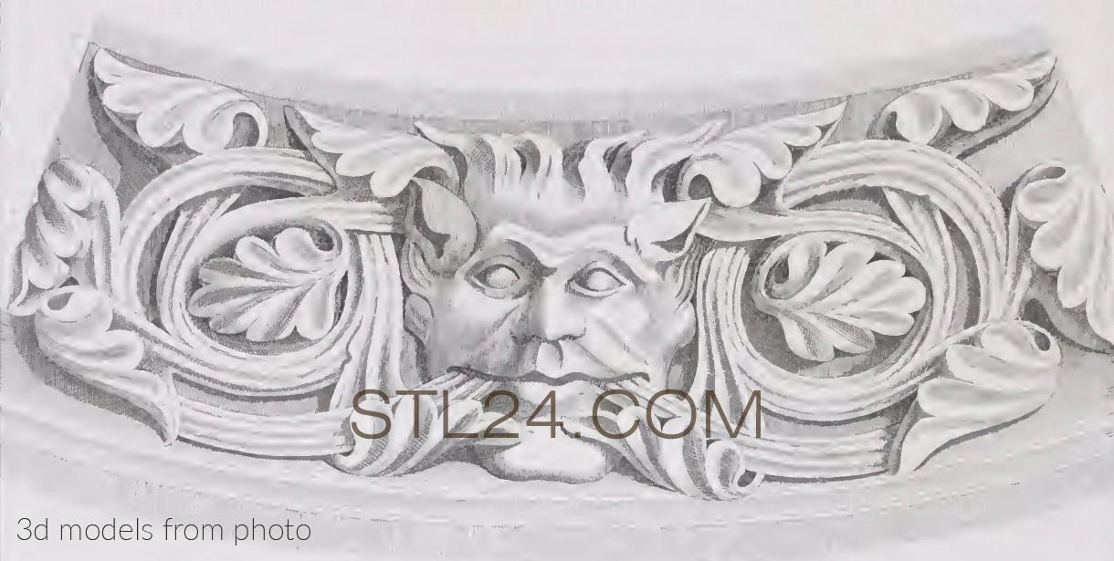 Фризы (FRIESE_0248 -  | 3D model 3DSMAX / OBJ / STL) 3D модель для ЧПУ станка